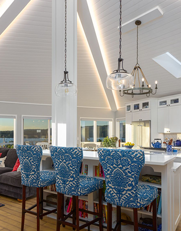 SilvaSoffit Kitchen Roof Interior